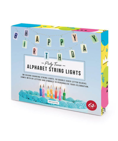 Alphabet String Lights