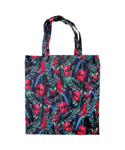 Foldable Shopper Bag - Birds