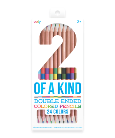 2 of a kind colored pencils