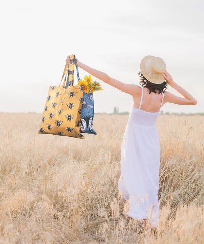 Foldable Shopper Bag - Insects