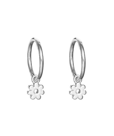 DAISY INFINITY HOOP EARRINGS