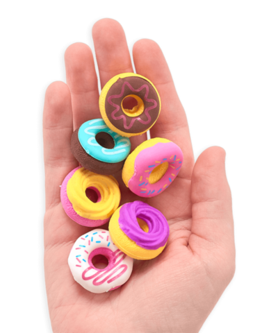 Dainty Donuts Scented Erasers