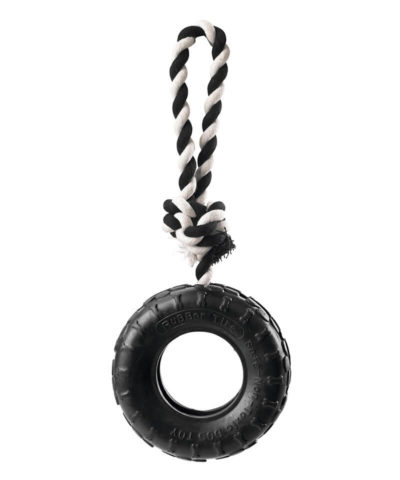 Dog Throw Line Tyre Toy