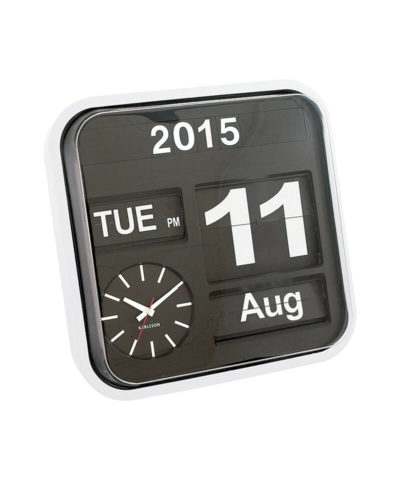 Karlsson Large Calendar Flip Clock
