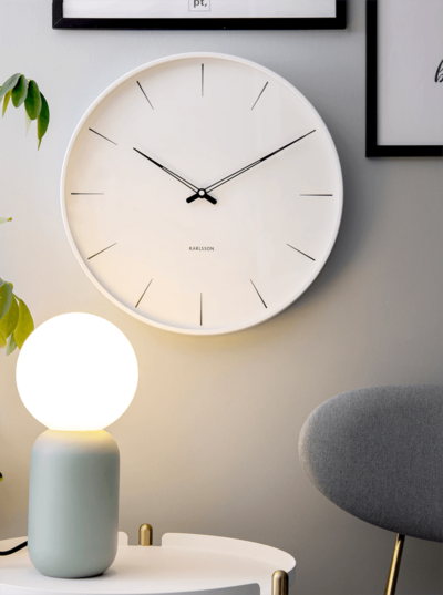 Karlsson Lure Wall Clock - White