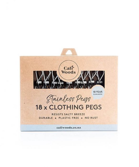 Stainless Steel clothing pegs Caliwoods Clothes Pegs Eco Gifts NZ