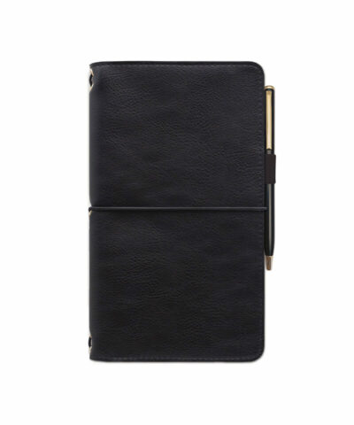 Vegan Leather Folio with Pen