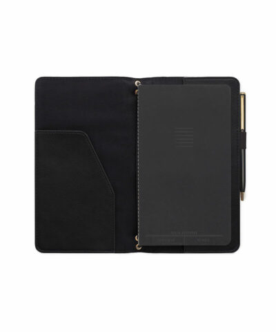 Vegan Leather Folio with Pen