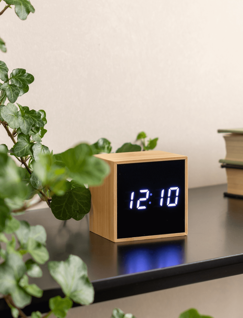 Karlsson Mini Cube Alarm Clock Clocks Gifts For Men Gift Ideas NZ