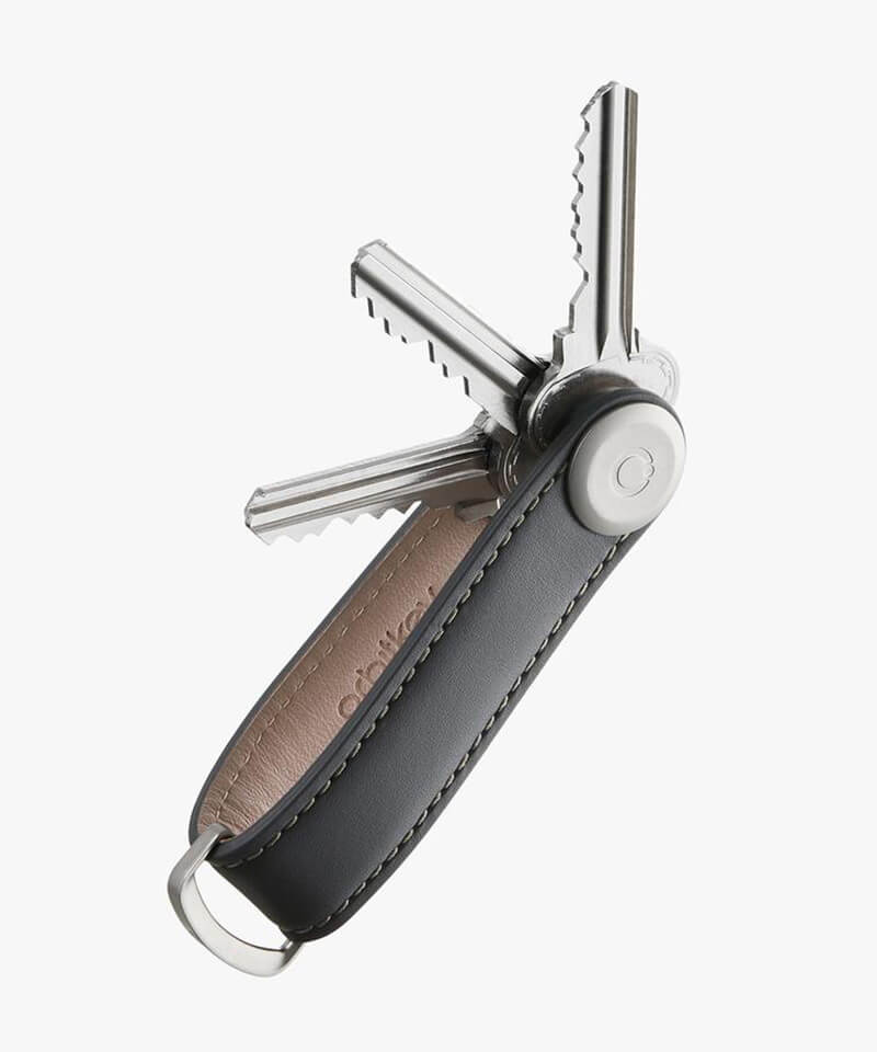 Leather sales keyring nz